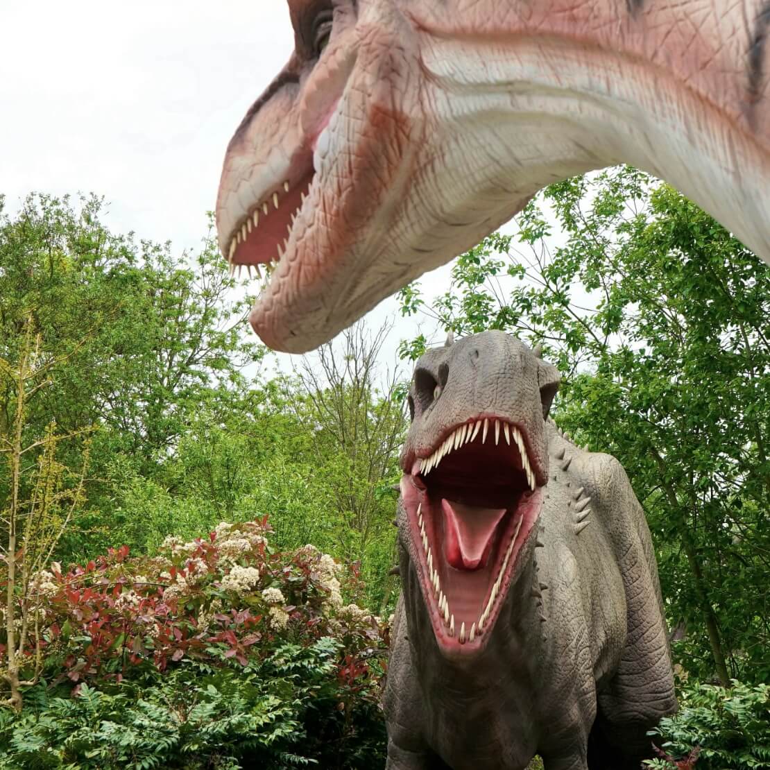 Pramogos visai šeimai – dinozaurų parkas „Dino“